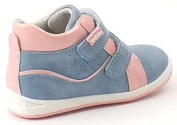 WOJTYŁKO БОТИНКИ ДЕТСКИЕ НА ВЕЛКРО СИНИЕ 21