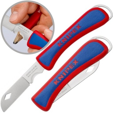 СКЛАДНОЙ Нож монтажника для ЭЛЕКТРИКОВ KNIPEX