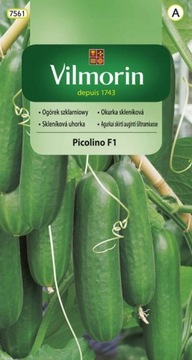 OGÓREK NASIONA SZKLARNIOWY PICOLINO F1 10 NASION