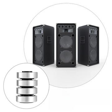 ПОДУШКА ДЛЯ АУДИО ДИНАМИКА УСИЛИТЕЛЬ НОЖКИ АНТИВИБРАЦИОННЫЕ ПОДСТАВКИ 4 ШТ.