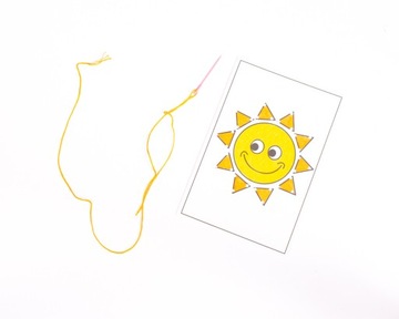 ИГЛЫ для детей 7 см пластиковые для вышивки бисером и шитья 5 шт.