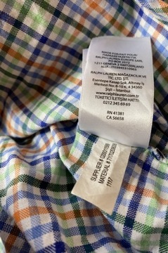 POLO Ralph Lauren ORYGINALNA KOSZULA W KRATKĘ 3XL