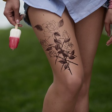 Наклейки с татуировками на рукава для взрослых.