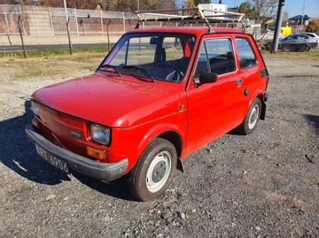 Fiat 126p &quot;Maluch&quot; Hatchback 3d 0.65 24KM 1988 Fiat 126p 1988r Auto w idealnym stanie, zdjęcie 3