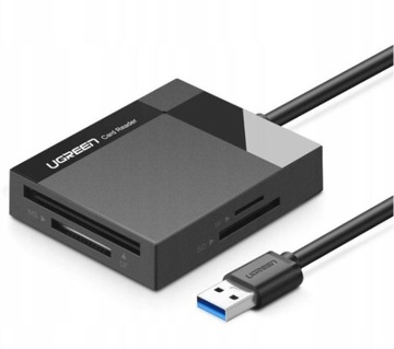 UGREEN ADAPTER CZYTNIK KART SD MICRO CF TF USB 3.0