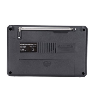 Аварийное метеорологическое радио на батарейках, многодиапазонное солнечное радио с лампой