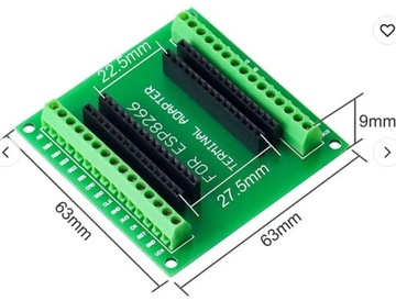 ПРОТОТИП ПЛАТЫ ДЛЯ МОДУЛЕЙ НА ОСНОВЕ ПЛАТЫ РАСШИРЕНИЯ ЭКРАНА ESP8266