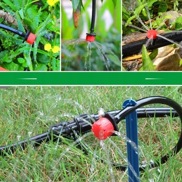 Regulowany zraszacz kroplownik emiter Narzędzia do nawadniania 200 szt