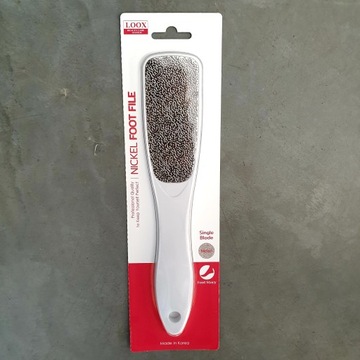 Tarka Metalowa Do Stóp Pilnik Do Pięt Mocny Pumeks Niklowany Metal Nickel