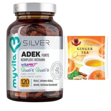 MyVita Witamina ADEK Forte SKÓRA WZROK 120 kaps