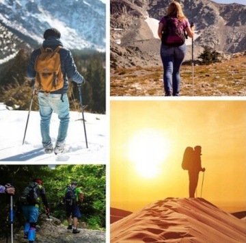 ТРЕККИНГОВЫЕ ПАЛКИ COKRET ДЛЯ Скандинавской ХОДЬБЫ, 2 ШТ.