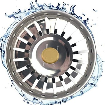 МЕТАЛЛИЧЕСКАЯ ПРОБКА ДЛЯ РАКОВИНЫ, ФИЛЬТР ДЛЯ РАКОВИНЫ, 77MM
