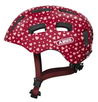 Kask rowerowy ABUS Youn-I 2.0 Cherry Heart rozmiar M 52-57cm