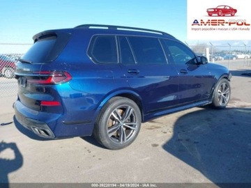 BMW X7 2023 BMW X7 2023r, M60I, 4.4L, XDrive 4.4 Benzyna 523KM