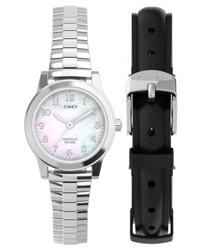 Timex Damski kwarcowy zegarek analogowy z paskiem