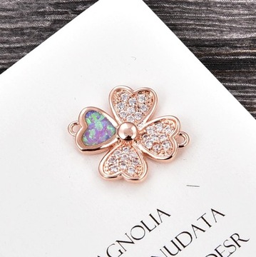 1pcs or 4pcs mix and match copper plated high quality leaf Opel bracelet DI
