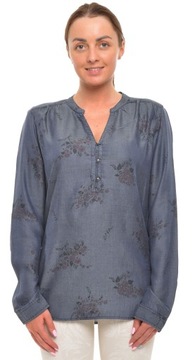 WRANGLER bluzka flower dark blue EMMA BLOUSE_ S