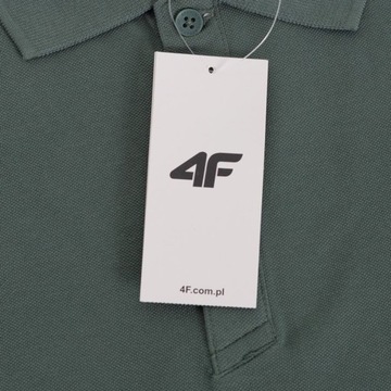 Men's Men's T -Fish Вышитый логотип 4F Sports T -Frish ежедневно