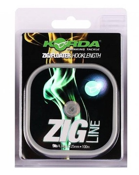 KORDA Zig Line 9lb 0.25mm 100m