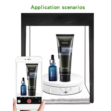 Электрический вращающийся на 360° проигрыватель с зарядкой через USB