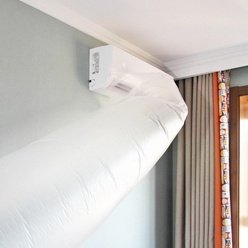 Направляющая трубка для кондиционера, легко подключаемая регулируемая добавка, 15 м