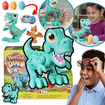 PLAY DOH MASA PLASTYCZNA DINOZAUR DINO ZESTAW
