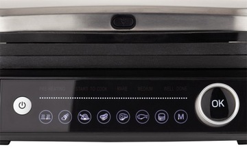 RAVEN EGE004 Складной электрический гриль мощностью 2100 Вт Интеллектуальный гриль