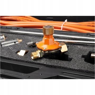 PALNIK ZESTAW 20/38/50/63MM 200/700 MM REDUKTOR GAZU WALIZKA RICHMANN C1075