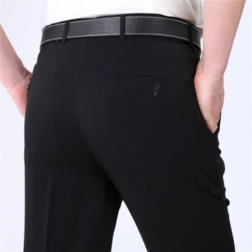 2021 Men Business Silk Suit Pant Plus Size 29-56 S