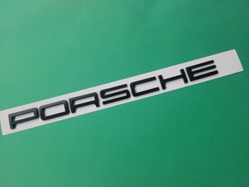 Надпись на эмблеме Porsche Cayenne Black Glossy