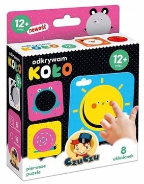 Puzzle Czuczu Odkrywam koło 12m+