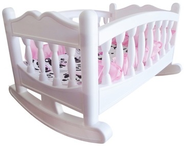 БОЛЬШАЯ ЛЮЛЬКА ДЛЯ КУКАЛЫ, КРОВАТЬ+ПОСТАЛЬНОЕ PL