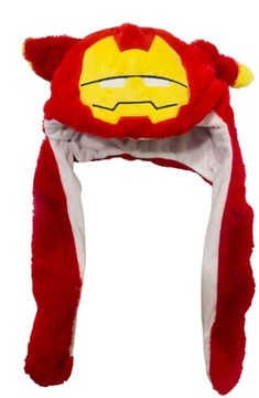Czapka IRON MAN LED ruchome ŚWIECĄCE uszy