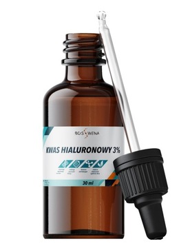 KWAS HIALURONOWY 3% 30ml TRÓJAKTYWNY SERUM