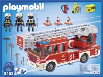 PLAYMOBIL 9463 ПОЖАРНАЯ МАШИНА С ЛЕСТНИЦЕЙ