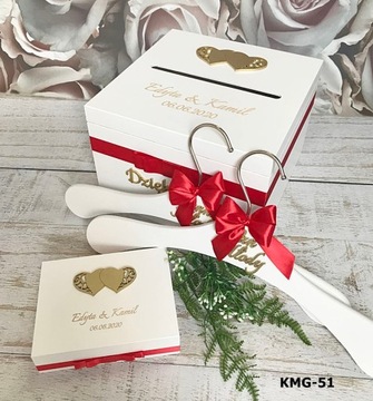 Набор конвертов, вешалки для обручальных колец, различные граверы.