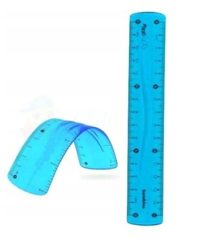 BAMBINO LINIJKA NIEŁAMLIWA FLEXI 15 CM