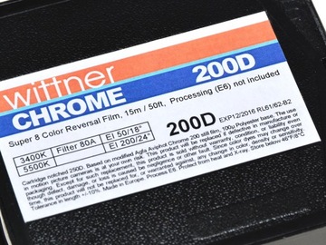 Проявление черно-белой пленки Kodak K40 Orwo Cwema с камеры 8