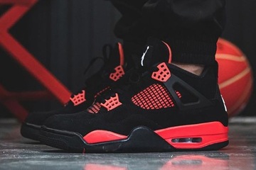 Мужская спортивная обувь NIKE AIR JORDAN 4 RETRO CT8527-016 Red Thunder r 41