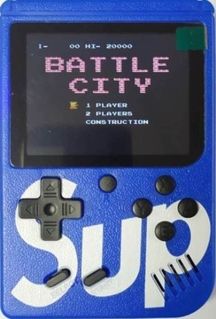 Портативная игровая консоль Sup, мини-игры 400-в-1, цвет синий