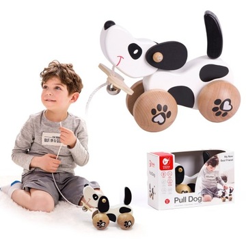 CLASSIC WORLD Деревянный эко-пуллер для собак