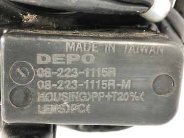 KIA PICANTO 04-08 SVĚTLO PRAVÁ PŘEDNÍ DEPO 082231115R