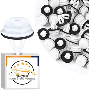 10X SPINKI TAPICERKI DRZWI SŁUPKÓW BAGAŻNIKA BMW 1 3 5 X MINI 51418224768