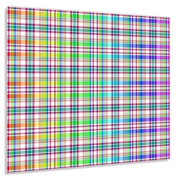 Panel szklany hartowany 70x60 Siatka kolorów