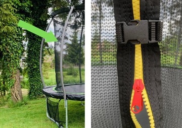 SIATKA WEWNĘTRZNA DO TRAMPOLINY 8ft/244cm LEAN