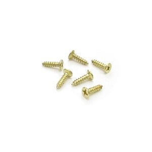 Wkręty mosiądzowane 2,5x6 mm gł. 3,5 mm 50 szt.