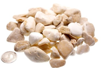 Каменный камерный сад мрамор 15-25 мм Giallo Sienna 24 кг Италия