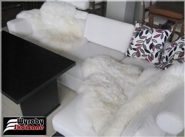 Ковер Натуральная Овчина Пушистый Мех Для Гостиной 125-135 см XXXL