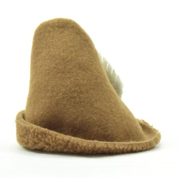 Шапка для сауны - мужской комплект - хлопок/шерсть - L