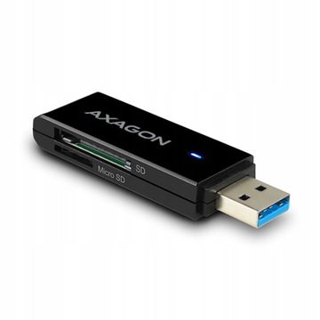 Устройство чтения карт памяти AXAGON CRE-S2N USB 3.0